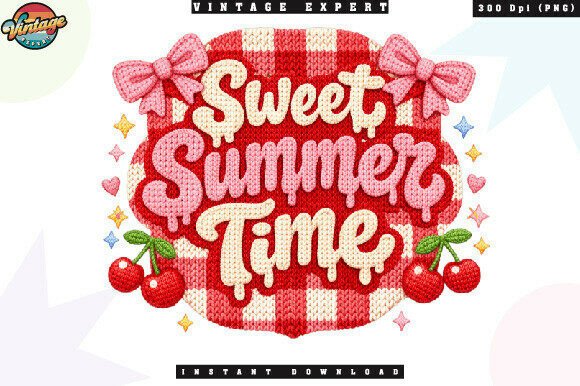 Sweet Summer Time Crochet Cherry PNG: A Designer's Guide