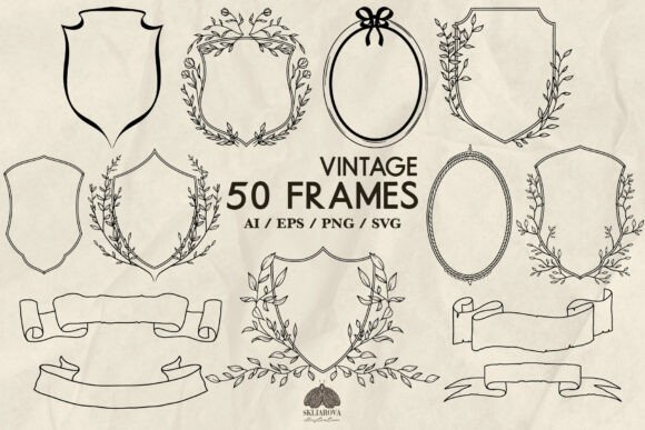 Vintage Crest Frames: A Designer's Toolkit for Timeless Elegance